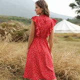 Women Summer Chiffon Long Maxi Dress