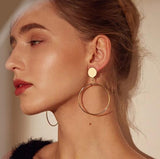 Simple Style Temperament Earrings