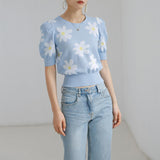 Women Elegant Floral Trendy Patchwork Shirt