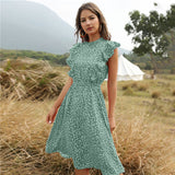 Women Summer Chiffon Long Maxi Dress